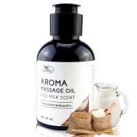 Massage Oil Aroma Body Rice Milk Scent (Thaicream) - 90 Ml.