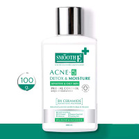 Smooth E Acne-5 DETOX & MOISTURE LIQUID CLEANSER - 100 ml.