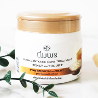Nimporn concentrated herbal treatment with honey and yogurt for hair 200 ml.