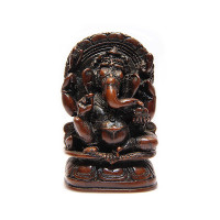 Figurine Ganesha, the elephant god of luck and wisdom - 9.5 cm.