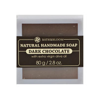 Dark Chocolate Natural Soap (Bath&Bloom) - 80g.
