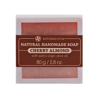 Cherry Almond Natural Soap (Bath&Bloom) - 80g.