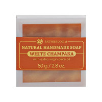 White Champaka Natural Soap (Bath&Bloom) - 80g.