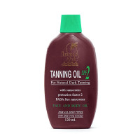Sun Oil Body and Face (Coconut Tanning Oil SPF2) - 120ml.