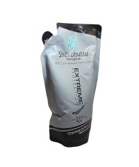 Cream shower gel Charcoal & Sake Extract Extreme Protection (Shokubutsu) - 400ml.
