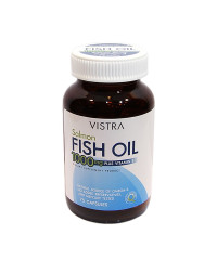 Salmon Fish Oil 1000mg & Vitamin E (Vistra) - 75 capsules.