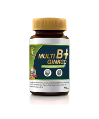 Multi B+ Ginkgo (Clover Plus) - 30 tablets.