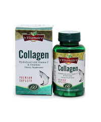 Collagen & Vtamin C & Ornithine (Vitamate) - 60 capsules.