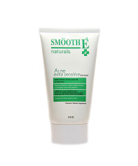 Acne Cleansing Gel Naturals Extra Sensitive  (SMOOTH-E) - 120ml.
