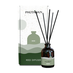 Moke Aromatherapy Reed Diffuser (Phutawan) -  50 ml.
