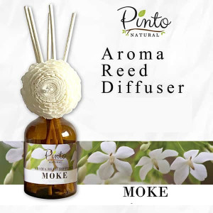 Moke Aromatherapy Reed Diffuser (Pinto Natural) - 50 ml. Moke Aromatherapy Reed Diffuser (Pinto Natural) - 50 ml.