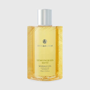 Lemongrass Mint Massage Oil (Bath & Bloom) - 170 ml. Lemongrass Mint Massage Oil (Bath & Bloom) - 170 ml.