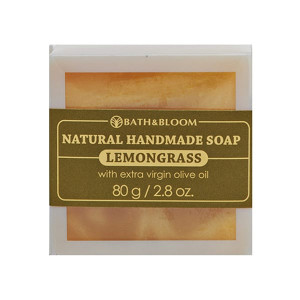 Lemongrass Natural Soap (Bath&Bloom) - 80g.