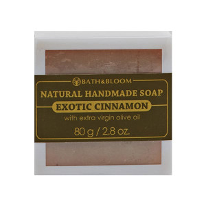 Exotic Cinnamon Natural Soap (Bath&Bloom) - 80g.