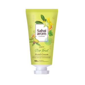 Zesty Starfruit Hand Cream (Sabai Arom) 30 g. Zesty Starfruit Hand Cream (Sabai Arom) 30 g.