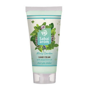 Minty Garden Hand Cream (Sabai Arom) 75 g.