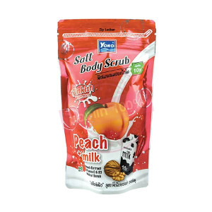 Spa Milk Salt Scrub Body Peach (Yoko) - 350g. Spa Milk Salt Scrub Body Peach (Yoko) - 350g.