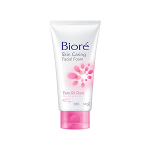 Facial Foam Pure Oil Clear (Biore) - 100g. Facial Foam Pure Oil Clear (Biore) - 100g.