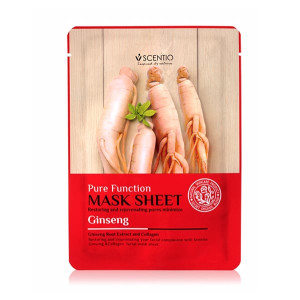 Ginseng Mask face (SCENTIO ) -1pcs. Ginseng Mask face (SCENTIO ) -1pcs.