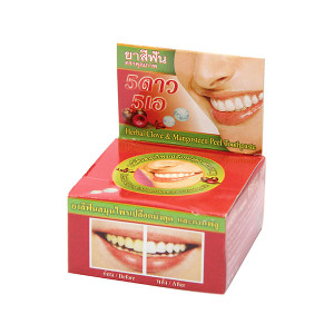 Herbal Clove Toothpaste Fruit (5 STAR) - 25g. Herbal Clove Toothpaste Fruit (5 STAR) - 25g.