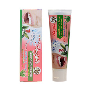 Whitening Toothpaste With Herbal Guava & Aloe (ISME) - 100g. Whitening Toothpaste With Herbal Guava & Aloe (ISME) - 100g.