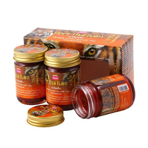 Tiger Red Thai Balm Banna (Banna) - 50g. x 3pcs Tiger Red Thai Balm Banna (Banna) - 50g. x 3pcs