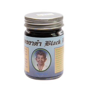 Black Thai body balm with sesame seeds (Ya Tim) - 100g.