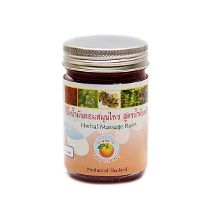 Red Thai body balm warming (Orange Jeed House) - 50g.