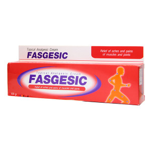 Topical Analgesic Cream for Body (FASGESIC) - 100g. Topical Analgesic Cream for Body (FASGESIC) - 100g.