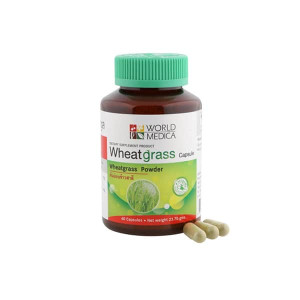 Phytopreparation Wheat Grass (Wheatgrass) Wheatgrass (Khaolaor) - 60 capsules. Phytopreparation Wheat Grass (Wheatgrass) Wheatgrass (Khaolaor) - 60 capsules.