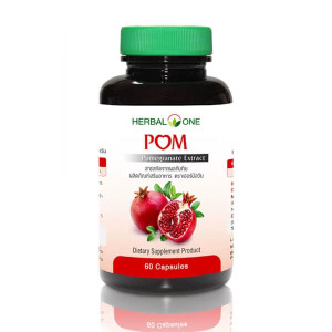 Pomegranate Extract POM (Herbal One) - 60 caps Pomegranate Extract POM (Herbal One) - 60 caps
