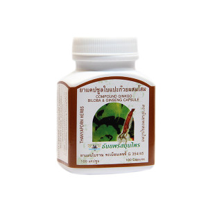 Phytopreparation Ginkgo and Ginseng (Tnanyaporn) - 100 caps.