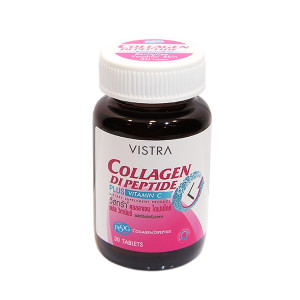 Collagen Di Peptide plus Vitamin C (Vistra) - 30 tablets. Collagen Di Peptide plus Vitamin C (Vistra) - 30 tablets.