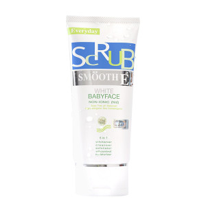 Scrub White BabyFace Non Ionic Nis (SMOOTH-E) - 65ml.