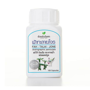 Andrographis paniculata Phytopreparation (Herbal One) - 100 capsules.