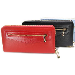 Women's clutch bag made of genuine cowhide QB639 (Findig) - 1 pc.