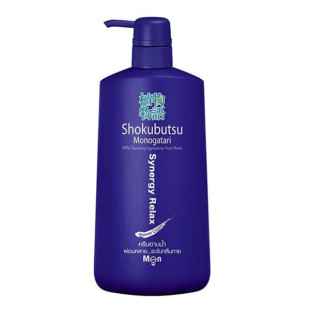 Shower Cream Bath for Men Synergy Relax (Shokubutsu) - 400ml.