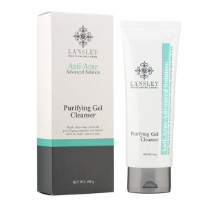 Anti-Acne Advanced Solution Purifying Gel Cleanser (Lansley) - 100g.