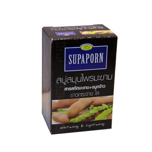 Soap with tamarind and oil of rice sprouts (Supaporn) -100g.
