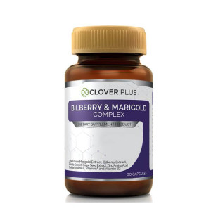 Clover Plus Bilberry and Marigold Complex 30 capsule