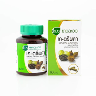Phytopreparation K-Triphala (Khaolaor) - 60 capsules.