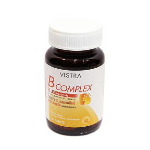 B Complex Plus Minerals (Vistra) - 30 tablets.