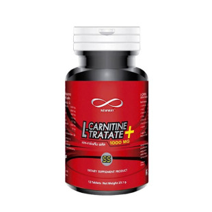 L Carnitine + Tratate 1000mg (NewWay) - 12 tablets.