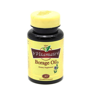 Borage Oil 1000mg (Vitamate) - 30 capsules.