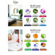 Vanilla Aromatherapy Reed Diffuser (Pinto Natural) -  50 ml.