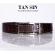 Men's Natural Crocodile Leather Brown Belt (TAN SIN) - 1.5-inch.