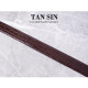 Men's Natural Crocodile Leather Brown Belt (TAN SIN) - 1.5-inch.