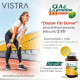 CLA & L Carnitine 1100mg Plus Vitamin E (Vistra) - 30 caps.